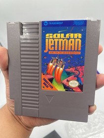 Solar Jetman Nintendo Nes Completo CIB Excelente Estado Aut&eacute;ntico