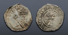PLANTAGENET. Henry II. 1154-1189. AR Penny. Cross-and-crosslets (&rsquo;Tealby&rsquo;)