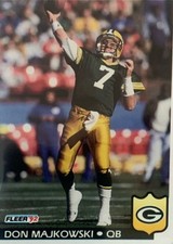 1992 Fleer #131 Don Majkowski