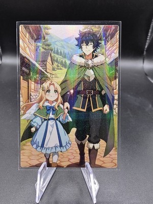Filo And Naofumi Iwatani Holographic Anime Collectible Trading Card