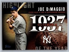 2015 Topps Update Joe DiMaggio Highlight of the Year #H-64