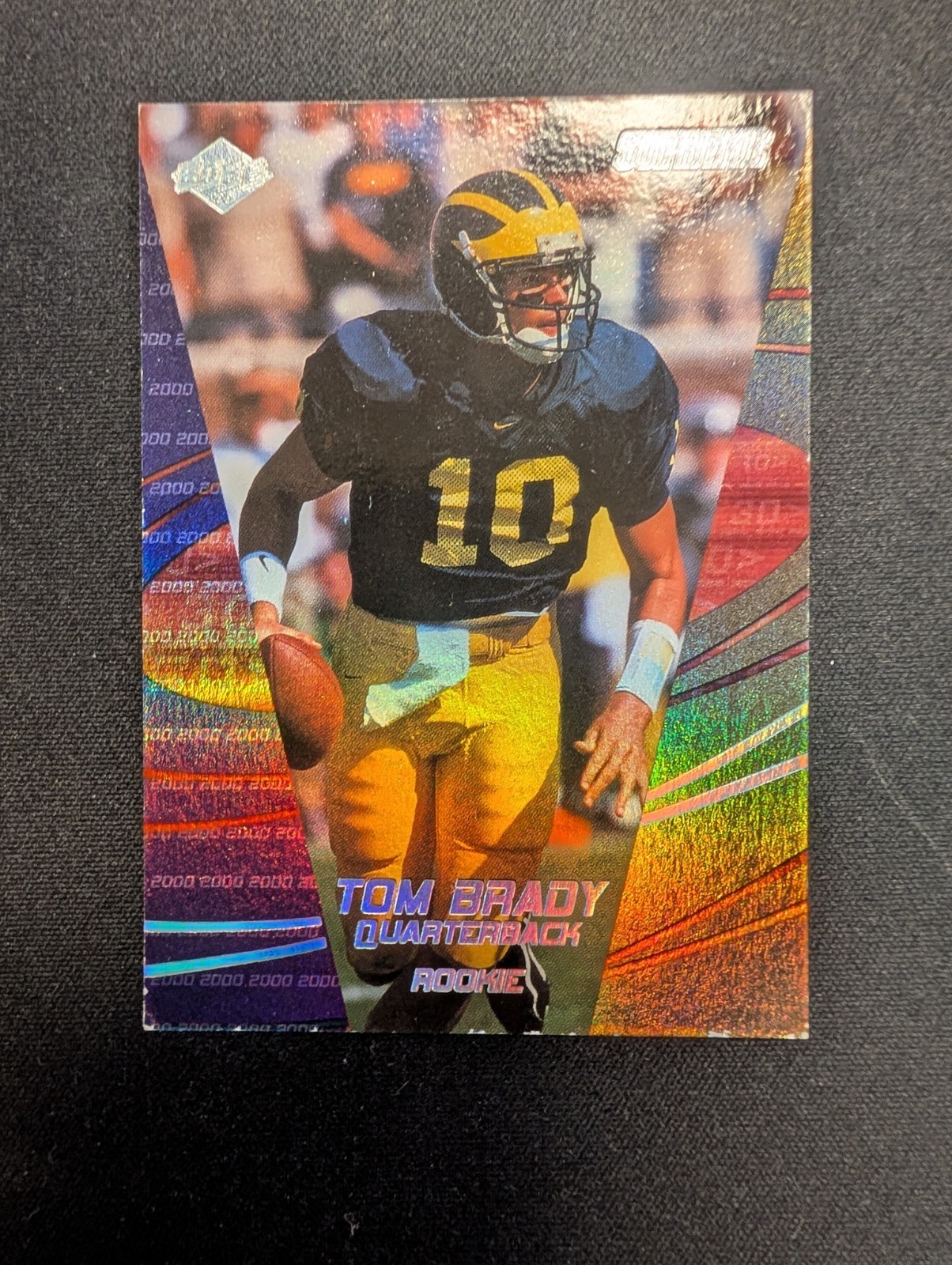 2000 Collector's Edge Supreme Numbered Tom Brady RC #1902/2000