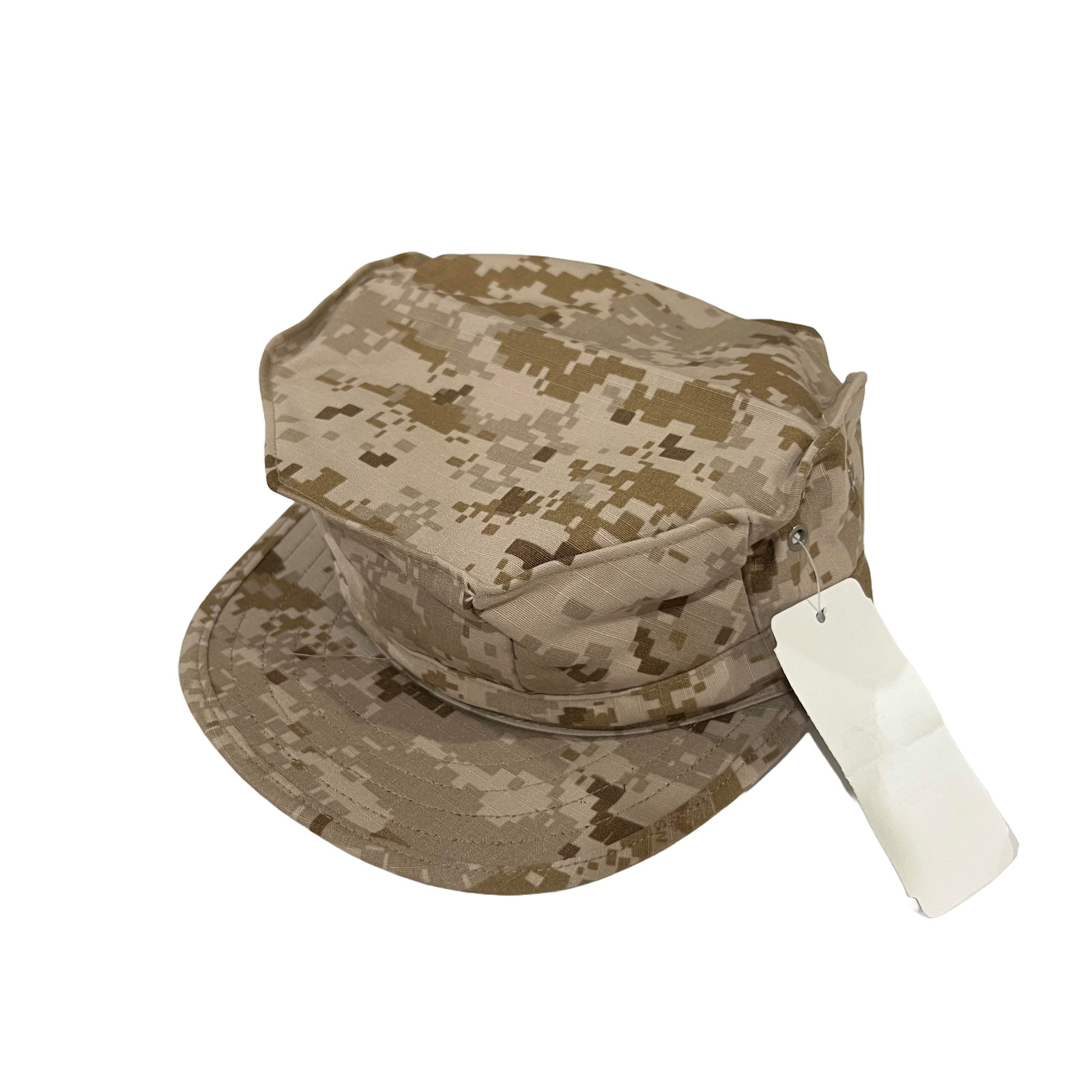 NEW US NAVY NWU Type II AOR1 Desert UTILITY 8 Point CAP Hat cover 7 3/8