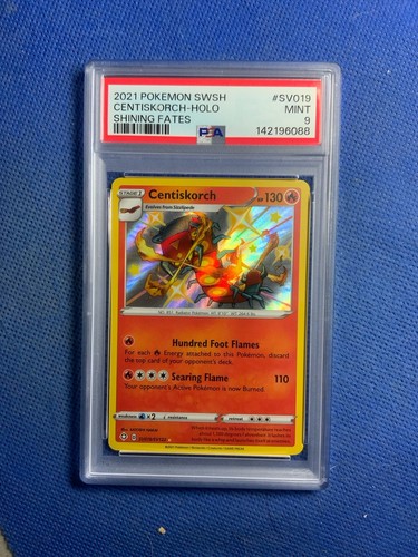 Centiskorch graded PSA 9 for sale on eBay