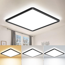Zemty LED Ceiling Lights, 3000K/4000K/6500K Waterproof Bathroom Light, 18W 1950