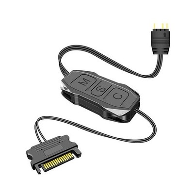 ARGB 5V 3 Pin To SATA Interface Extension Cable RGB Sync Controller Cable for PC
