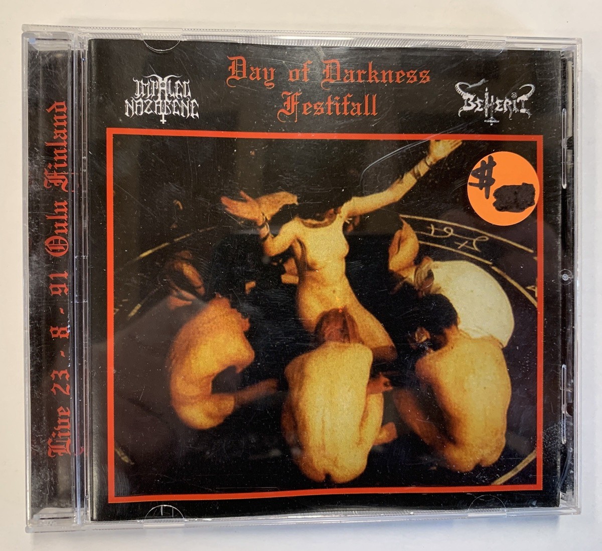 Impaled Nazarene / Beherit - Day Of Darkness Festifall CD His