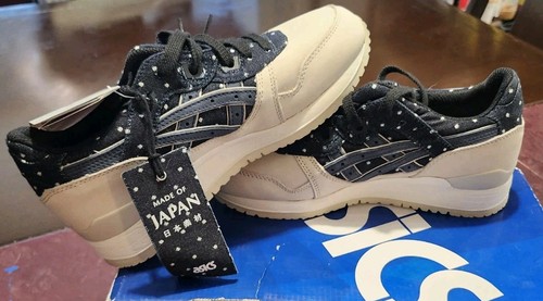 Size 4.5  Asics Gel Lyte III Japanese Textile pack Indian Ink Japanese Denim GL3