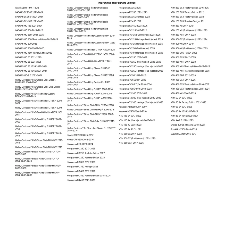 Bomba de suspensión digital Tusk para Honda CRF450R 2013-2016 Foto 2 de 4
