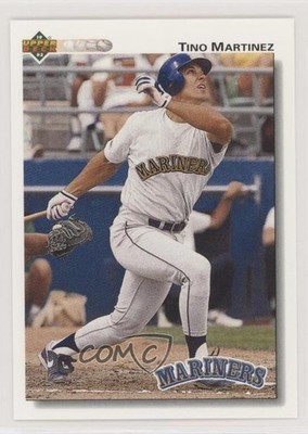 1992 Upper Deck Factory Set Gold Hologram Tino Martinez #554 2e7
