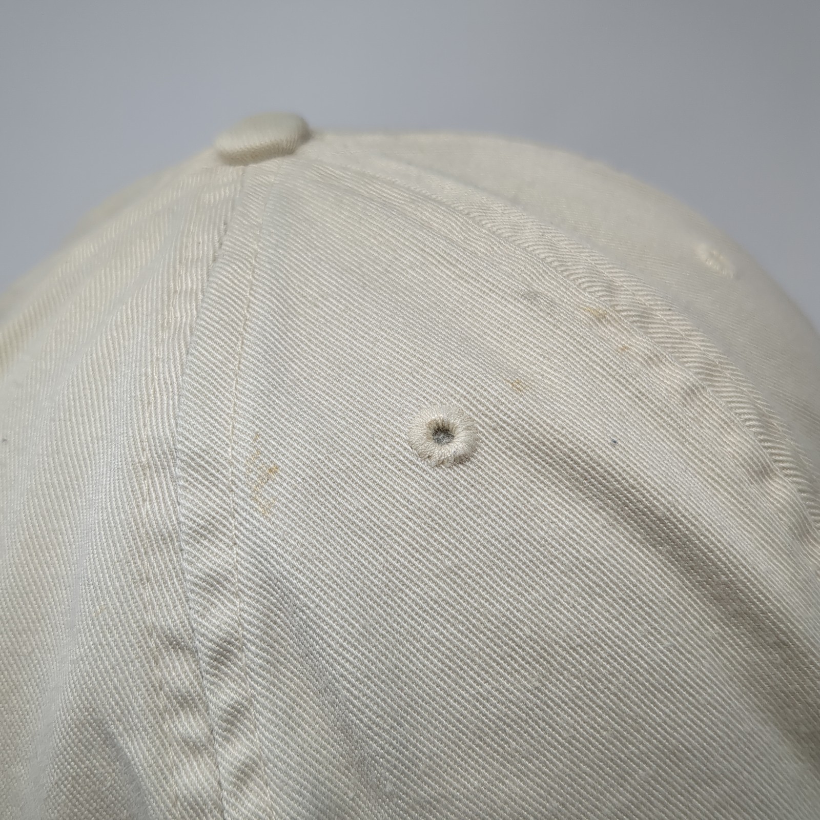 Enervation Slideback Hat Solid Beige One Size Emb… - image 6