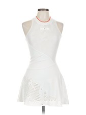 Adidas Stella McCartney Women White Cocktail Dress 32W