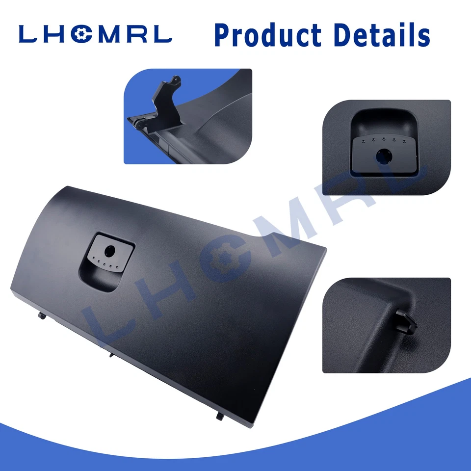 Dash Glove Box Door Lid Cover for Volkswagen Beetle 2003-2010 1C1880247R Black Foto 4 de 4