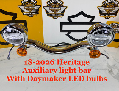 18-26 OEM M8 Harley Softail Heritage Auxiliary Passing Fog Light