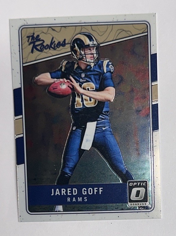 Jared Goff Panini Donruss Optic the Rookies #TRJG Base