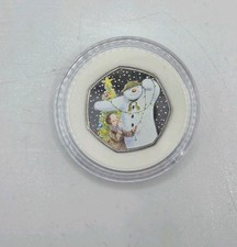 2025 The Snowman 50p Silver Proof