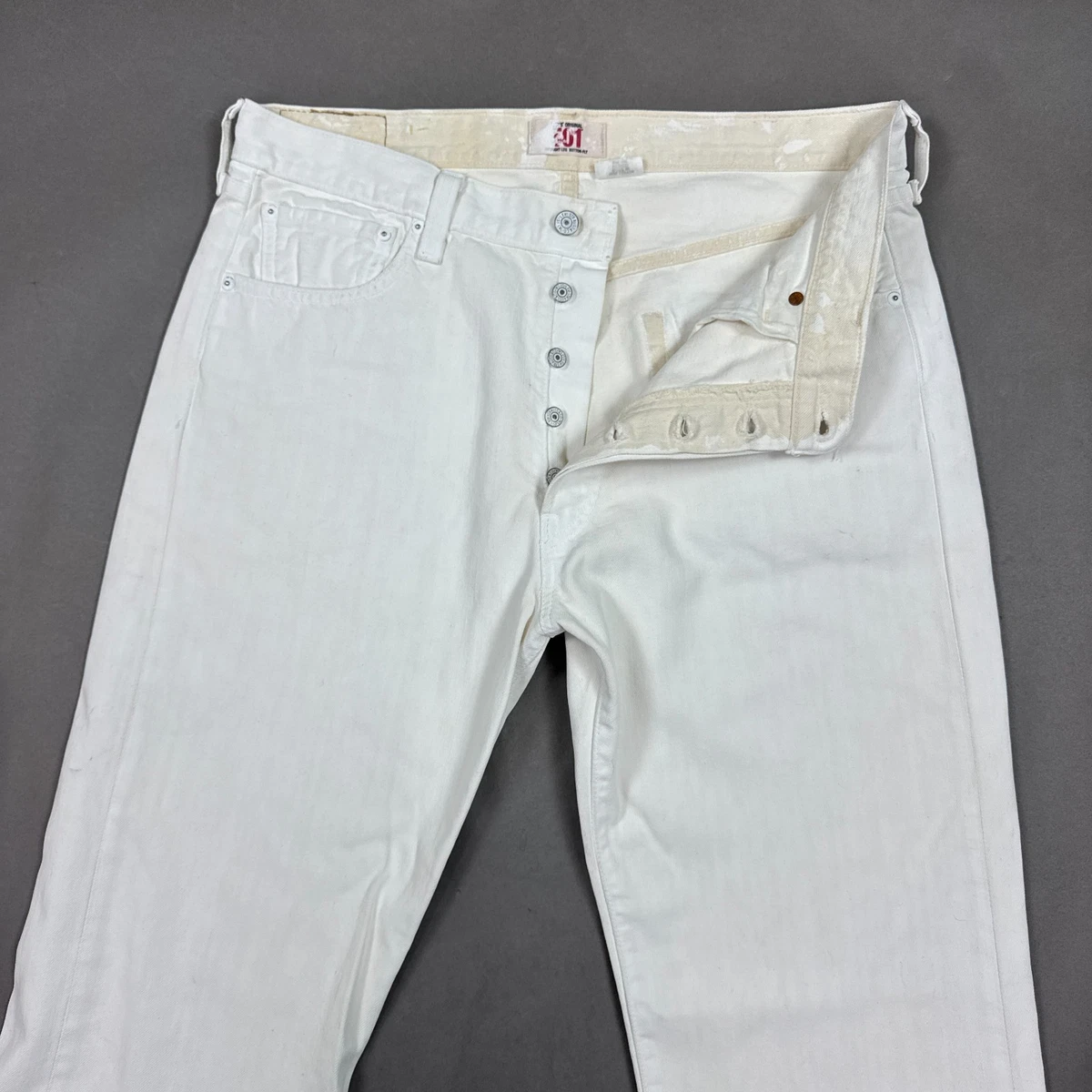 White 36 Size Jeans for Men for sale | eBay