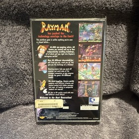 Rayman Sega Saturn NTSC-U/C KA Platformer Ubisoft Case Disc Manual