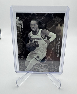 Topps 2025-26 Topps Chrome Cactus Jack   Jalen Brunson #4 Knicks