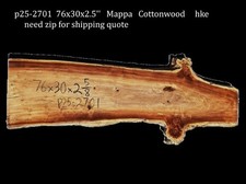 CottonWood Burl  Live Edge  DIY Crafts  River Table  P25-2701