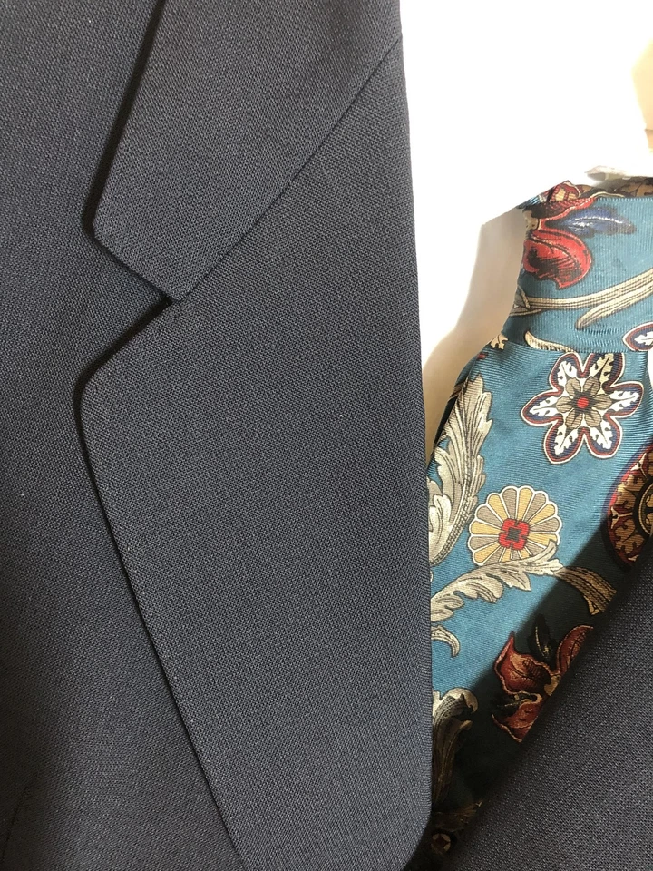 Blazer De Colección Christian Dior Hombres Mediano Azul Marino Hart Schaffner Marx Chaqueta Clásica Foto 2 de 4