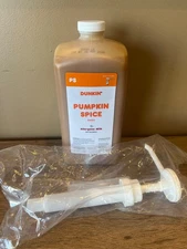 dunkin donuts Pumpkin swirl 64oz with Pump