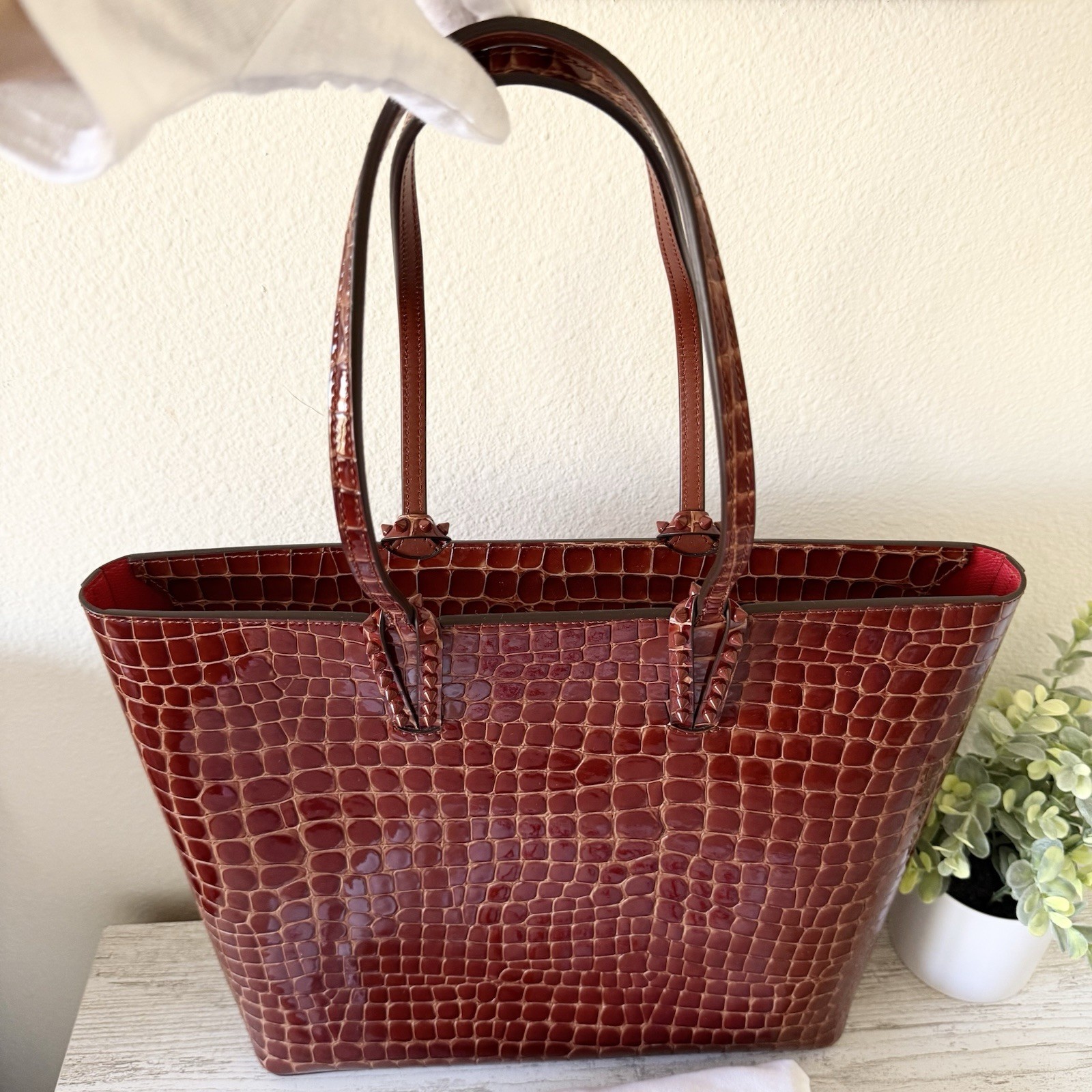 New Christian Louboutin Cabata Large Tote Shoulder bag