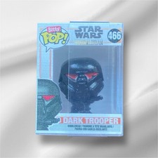 Mini figuras Funko Bitty Pop Star Wars The Mandalorian Dark Trooper #466