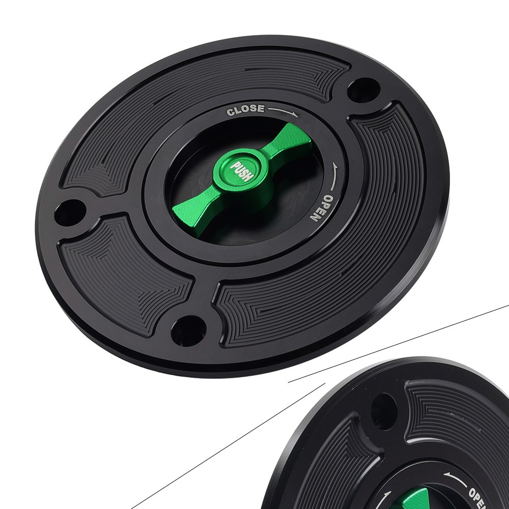 Fuel Gas Tank Cap Keyless For KAWASAKI NINJA 250 500 EX250 ZRX