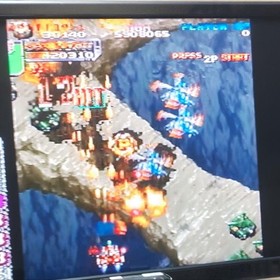 DoDonPachi Sega Saturn SS Atlus Shooter Video Game Japan