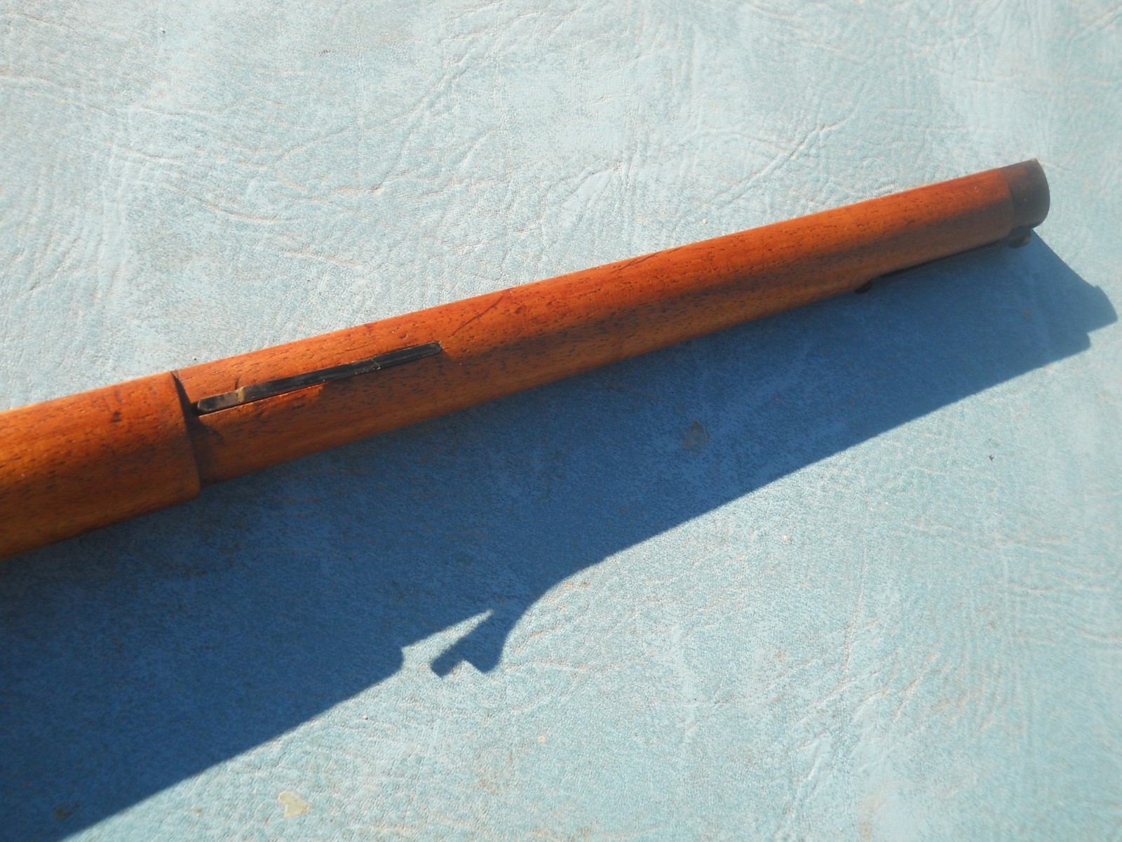 Argentine Mauser model 1891  Rifle wood stock w handguard good acceptance stamps