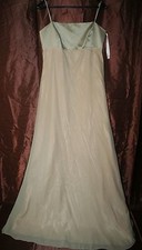 r- WEDDING BRIDESMAID GOWN SZ M GORGEOUS FORMAL WEAR PROM PAGEANT GENTLY USED