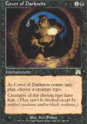 Magic the Gathering MTG 1x Cover of Darkness x1 LP/NM Onslaught 4x Available 