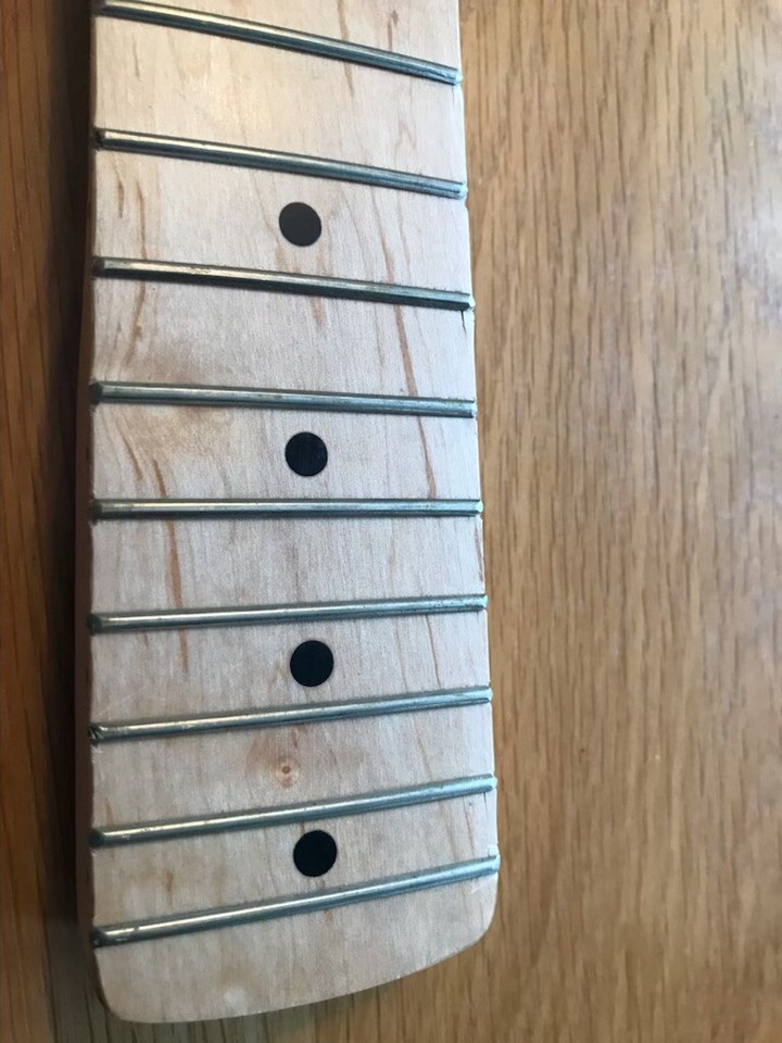 Maple Fender Starcaster Stratocaster Neck 70's Style Headstock with