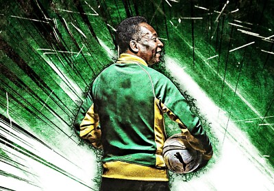 A4 Pele Poster (brandneu)