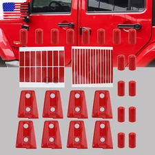 Door Hinge Cover Trim for Jeep Wrangler JK JKU 2007-2018 Exterior Accessories