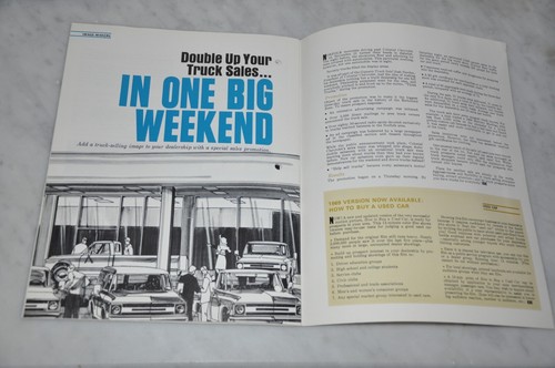 1969 CHEVROLET DEALER ONLY INTERNAL SALES CATALOG / MAGAZINE / BROCHURE NOS - Picture 11 of 12