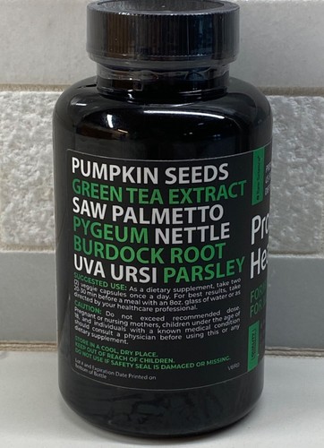 Prostate Supplement Mens Health Saw Palmetto Raw Science 60 Capsules Ex: 03/2027 - Picture 3 of 4
