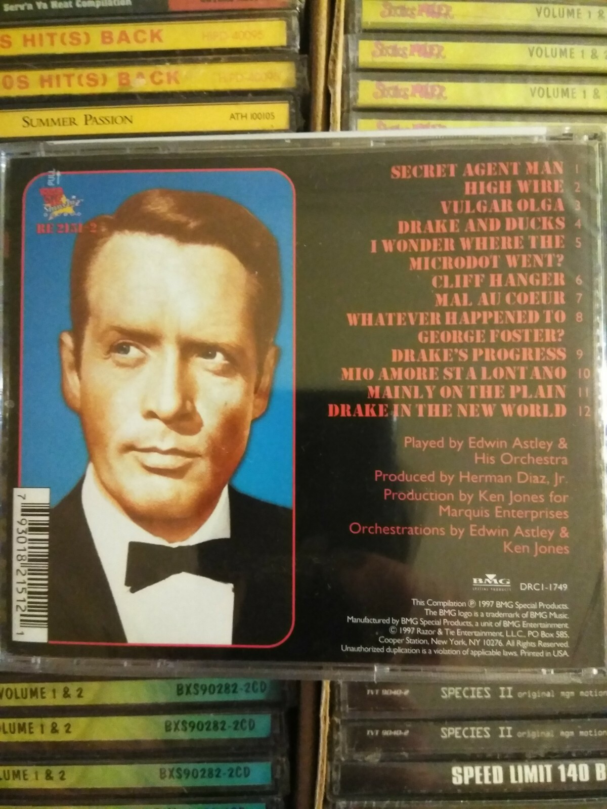 Secret Agent TV Series Soundtrack Various CD 1997 NEW SEALED eBay