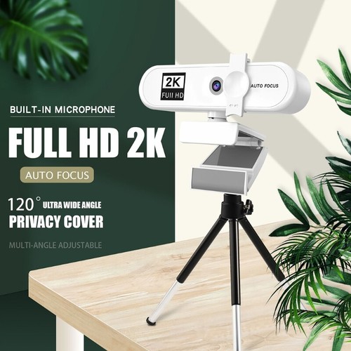 USB 3.0 Widescreen Privacy Cover Webcam 1080P Built-in Microphone Conferencing - Afbeelding 4 van 11