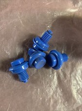 Lot Of 4 Vintage Short Blue Buttons arcade video game part Gf4