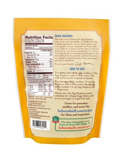 Bob'S Red Mill Egg Replacer Gluten Free 12 Oz Pack Of 1 - 第 2/5 張圖片