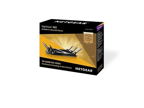 Vorher lesen! Netgear Nighthawk X6S AC4000 Tri-Band-WLAN-Gigabit-Router R8000P