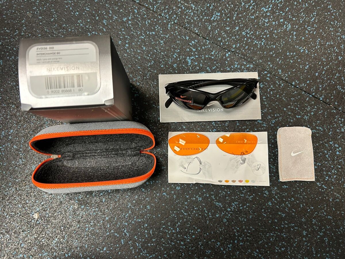 $99 Nike Interchange 80 Sunglasses (EV0136) Black Grey $99 Nike Interchange 80 Sunglasses (EV0136) Black Grey
