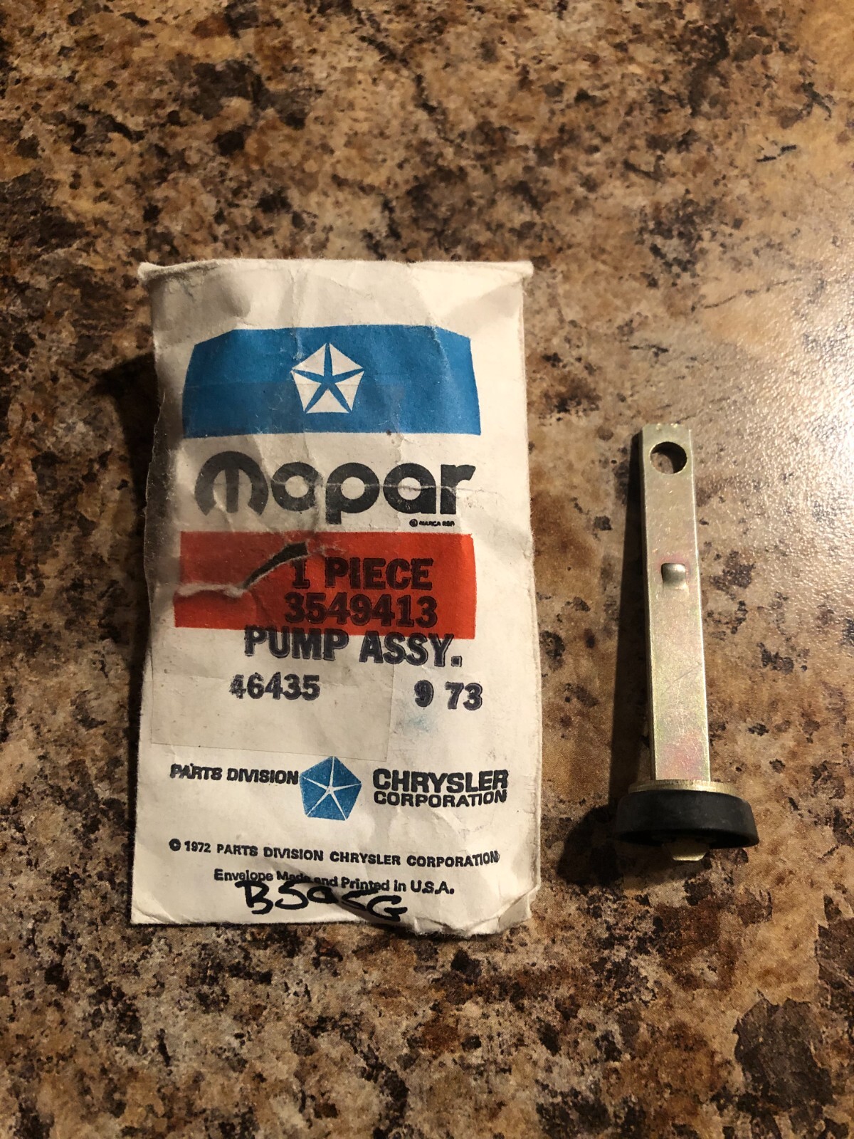 NOS MOPAR HOLLEY 2 BARREL CARB ACCELERATOR PUMP 1971 360 V8 3549413 eBay