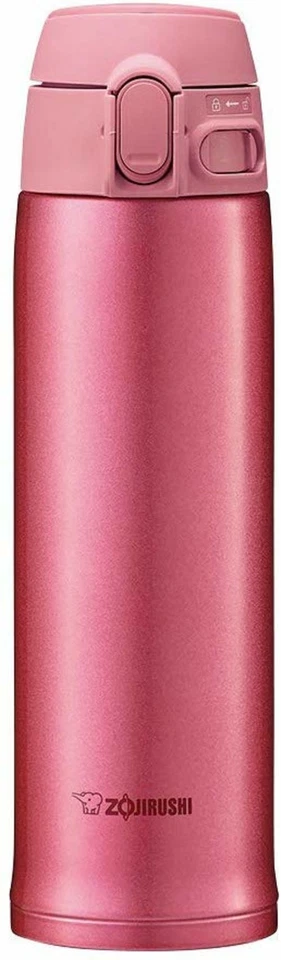 Zojirushi SM-TA48PA tasse isolée sous vide en acier inoxydable 16 onces rose - Photo 1/1