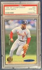 1995 SP Championship #85 Ozzie Smith PSA 10 ** POP 4! **
