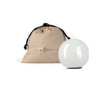 Designer High Gloss WHITE Ball Candle 4 in. - GREAT GIFT - ALWAYS FREE SHIPPING 