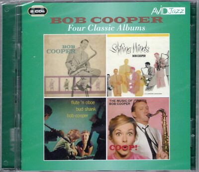 BOB COOPER   Four Classic Albums  (Avid Jazz)  2-CD-set -sealed-