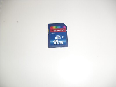 Transcend 16 GB SDHC Card 
